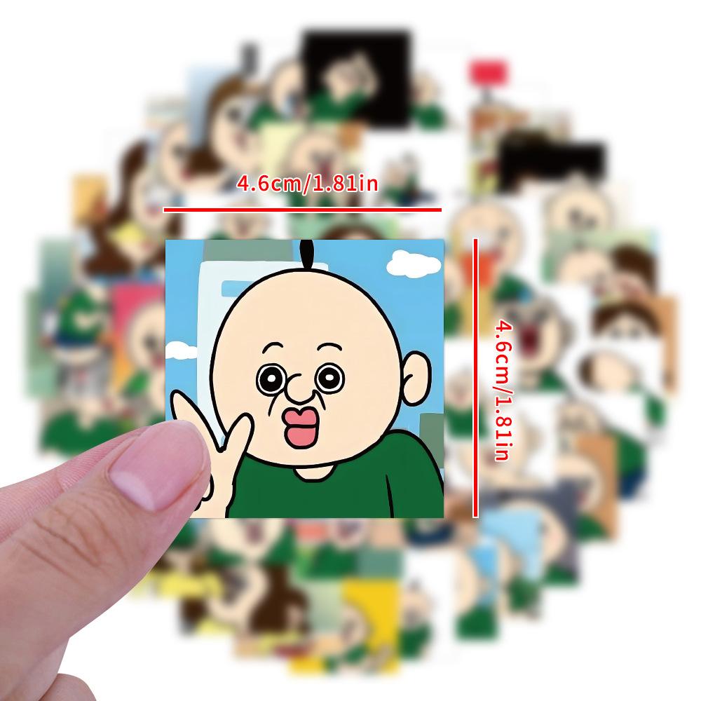 60 Cartoons, Bangbang and Yuzhi New Style Graffiti Stickers, Decorative Notebook, Skateboard, Personalized Handbook Stickers
