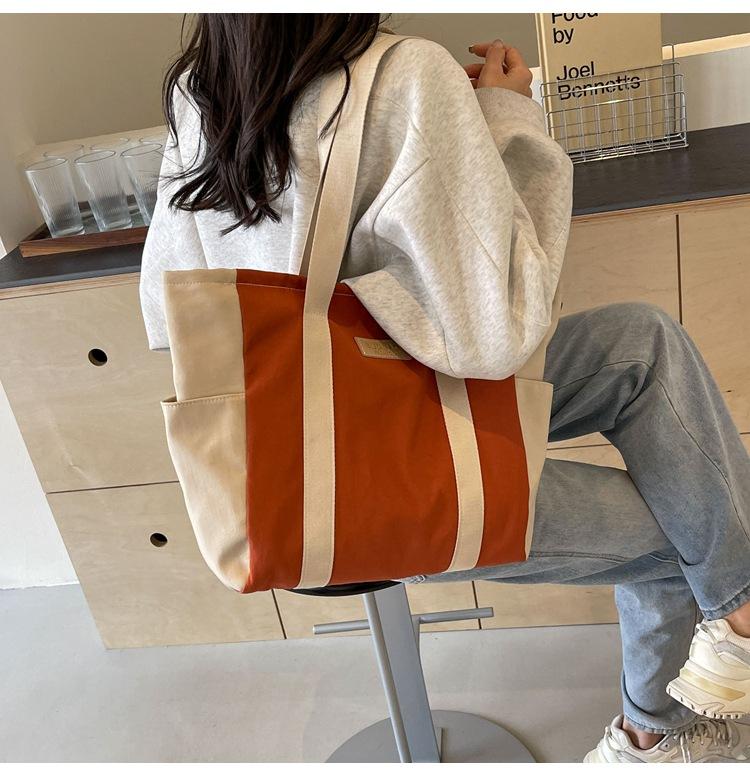 Выходная легкая сумка женская сумка большой емкости сумка-тоут модная повседневная — фото 12