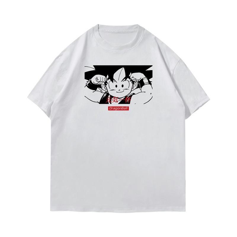 

Y2k Mens Clothing Anime Dragon Ball Goku Graphic T Shirts Man Summer New Oversized Harajuku Casual Women Short Sleeve Tee Tops S