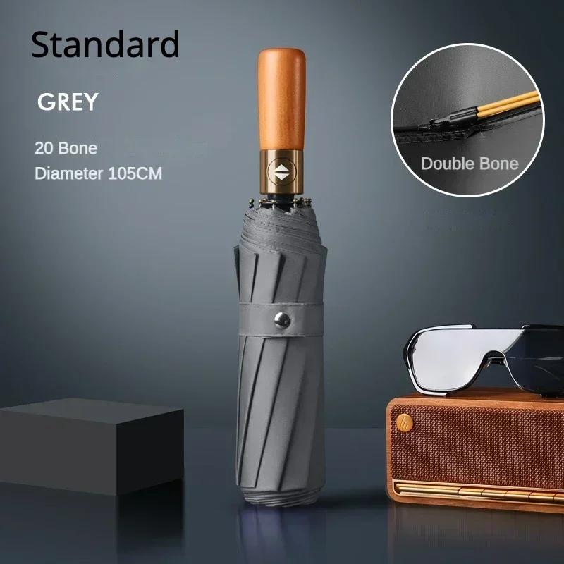 

Деловой зонт с 32 спицами для мужчин и женщин, полностью автоматический складной, ветрозащитный, водонепроницаемый, солнцезащитный, большие роскошные зонты