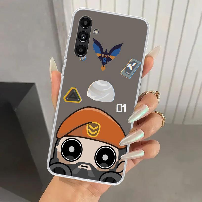 Game Valorant Cute Phone Case for Samsung Galaxy A17 A16 A37 A26 A36 A57 A56 A15 A25 A35 A55 A14 A24 A34 A54 A13 A23 A33 A53 Gal