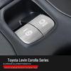 22-24 Toyota Corolla Mittelkonsolen-Knopf Metallaufkleber