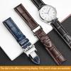 Calfskin Watch Band for Longines L3 Masters Collection Watch Strap Belt Bracelet Cowhide Leather 19mm 20mm 21mm Butterfly Buckle