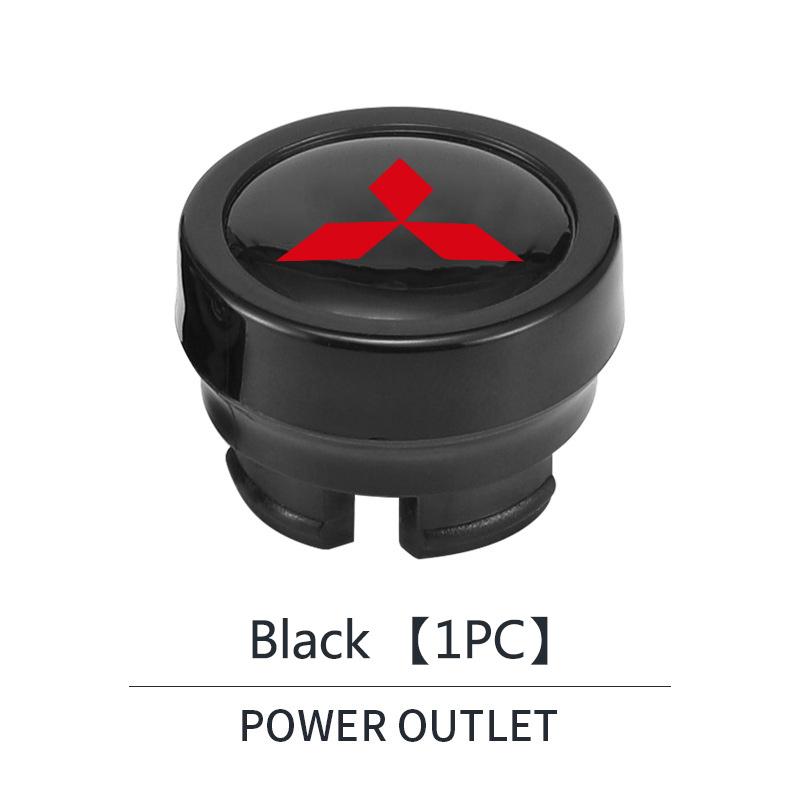 Car Cigarette Lighter Cover DustProof Cover Dustproof Cap Plug For Mitsubishi Outlander Pajero Sport Lancer ASX L200 Eclip