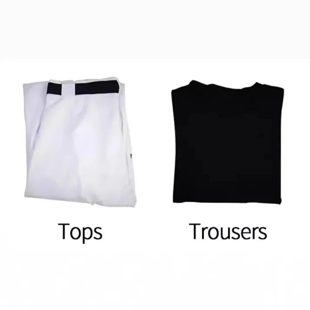 Anime Kaisen Jujutsu Toji Fushiguro Cosplay Costume For Women Men Season 2 Fushiguro Toji Wigs Hairs Uniform Halloween Party