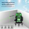 High-Precision Green/Blue Laser Level with Auto-Leveling, 2-5 Lines, Designed for Outdoor Use.