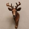 Animal Wall Hook 3D Design Retro Space Saving Decorative Hanger Sika Deer