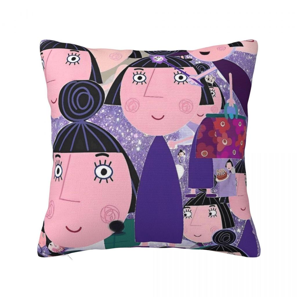 B-Ben And H-Holly Dreamy World Pillow Cover Novelty Pillow Case Soft Graphic Cushion Cover Pillowcases For Sofa Home Decoration