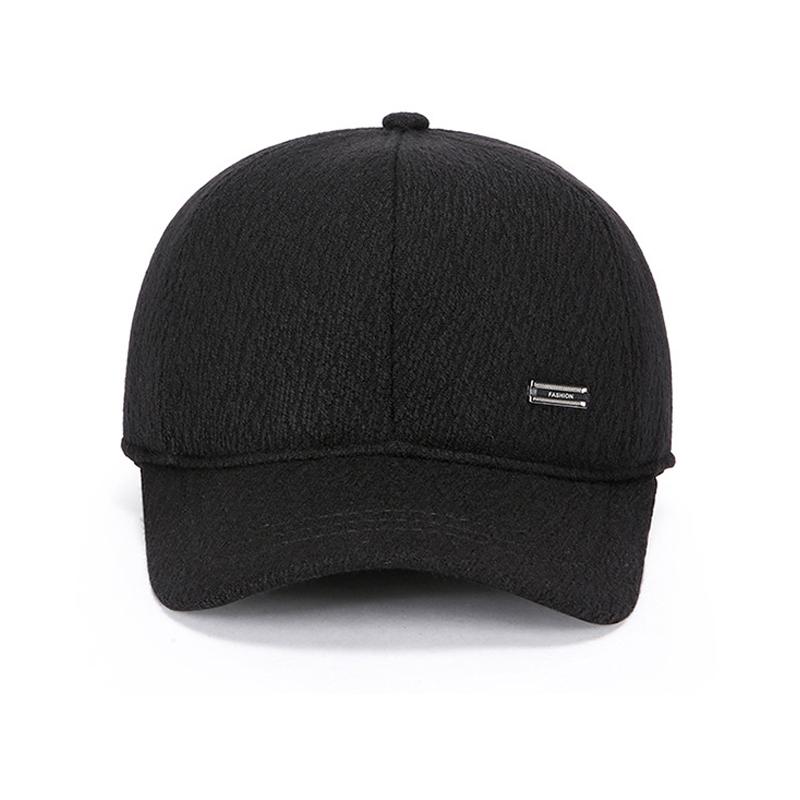 Autumn Winter Thick Baseball Cap Middle-Aged and Elderly Men's Warm Cap
