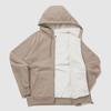 Le Coq Sportif Uni Sherpa Loose Fit Hoodie Zip Up Dbg Qq423lfto1