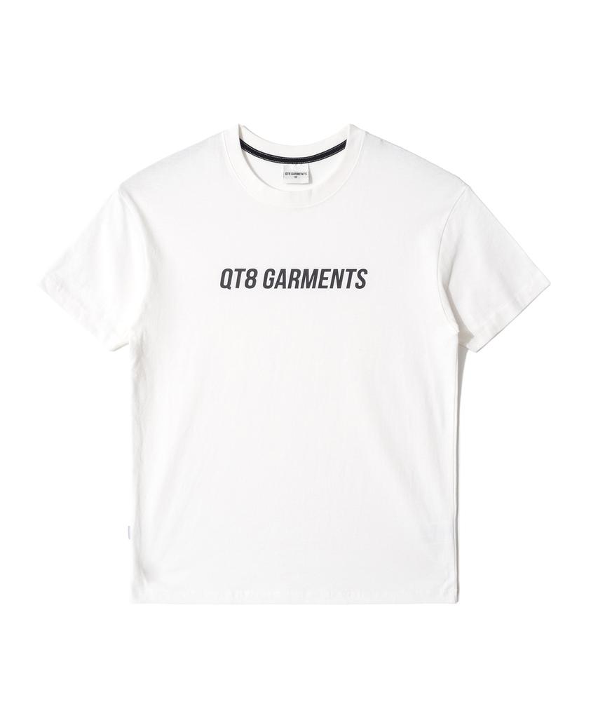QT8 GARMENTS Oc Og Logo Regular-Fit Tee (Ivory)