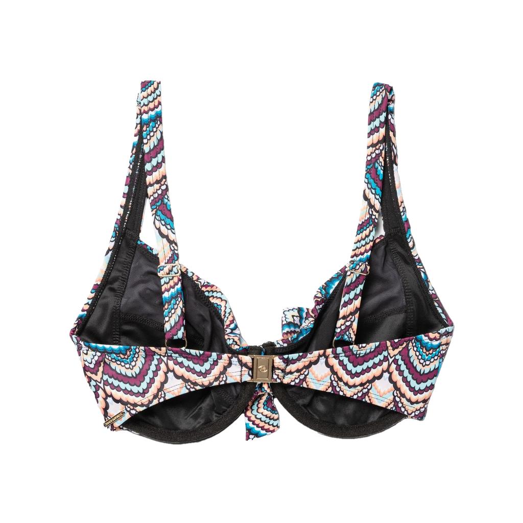 Panos Emporio Womens/Ladies Patterned Bikini Top