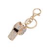 Keychain Zinc Alloy   Whistle Keychain Bag Decoration Ornament Metal Pendant Craft Jewelry Small Gift