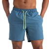 Men's Summer Beach Shorts: Waterproof, Double-Layer, Plus Size, Casual, Quarter-Length Swim Trunks