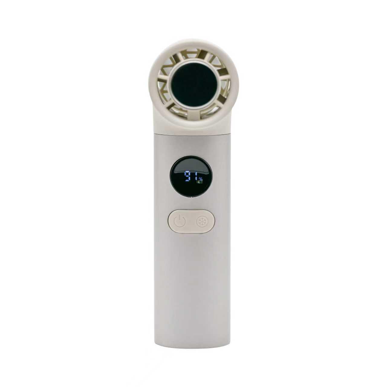 Vitesga Bent Tube Cooling Fan: Portable Handheld High-Speed Desktop Fan 68*43*153mm