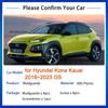 For Hyundai Kona Kauai 2018   OS Auto Mud Flap Splash MudGuards Front Rear Wheel Parts Fender Guard 4PCS Car Accessories