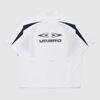 Umbro Double-Cut Short Sleeve Stand Neck Anorak White (Uq221Swt54) (A Type)