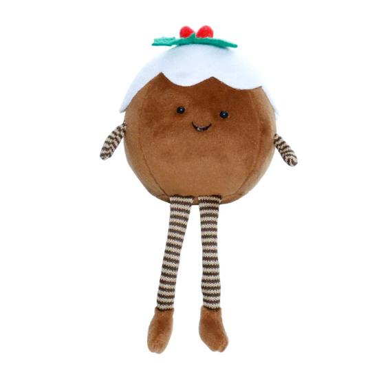 Weihnachts Pilz Plüschtier Weihnachtsbaum Plüschtier Kranz Schokoladenkuchen Stoffpuppe Feiertagsparty Heimdekoration Festivalgeschenk