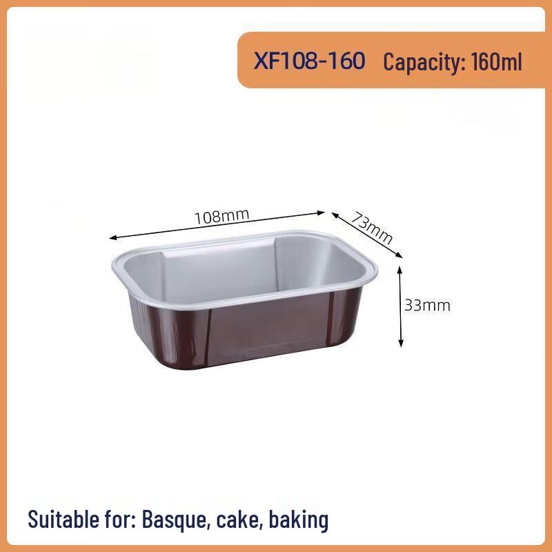 

WS Baking Aluminum Foil Disposable Containers 160ml