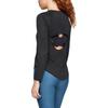 Under Armour Solid Color Long Sleeve Crew Neck Pullover T-Shirt Women Tops 1324138-001