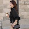 Bearneko Women's Genuine Leather Smartphone Pouch Shoulder Bag, Wallet Shoulder Bag, Small, Lightweight, Waterproof, Crossbody Bag, Fashionable Gift