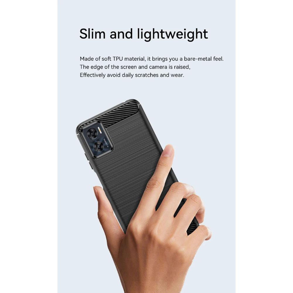 Shock Resistant Protective Phone Case for Motorola E13 E22 E22i Soft Cases Covers Textured Business Full Protection Cover