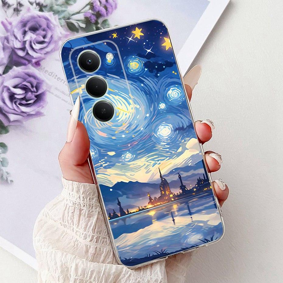 Fashion Painting Case For Xiaomi Redmi 15 5G Note 15R Soft Silicone TPU Phone Cases For Redmi Note15R Redmi15 5G Covers Bumpers