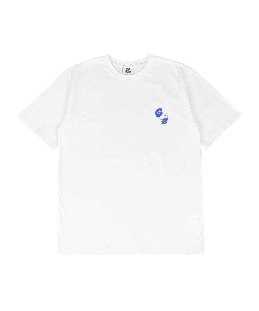 Gupeuopeuseutyudio Gofs Graffiti Logo Tee - White