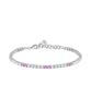 Tesori Bracelet With White And Pink Stones SAIW227 For Women