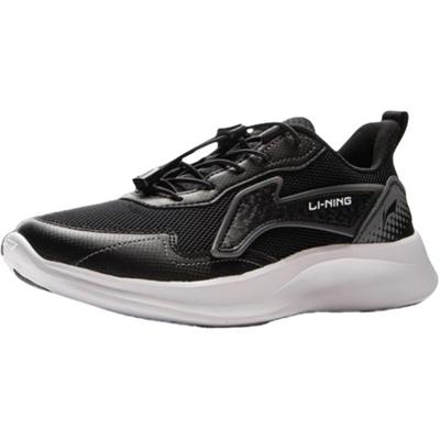 Li Ning Kids Sports Lifestyle Series Fashion Comfortable Non-Slip Shock Absorption Low-Top Casual Shoes Kids Sneaker Black YKCV224-1