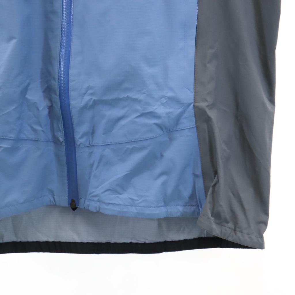 mont-bell Capa de chuva L Azul Com bolsa de armazenamento Mulher Usada