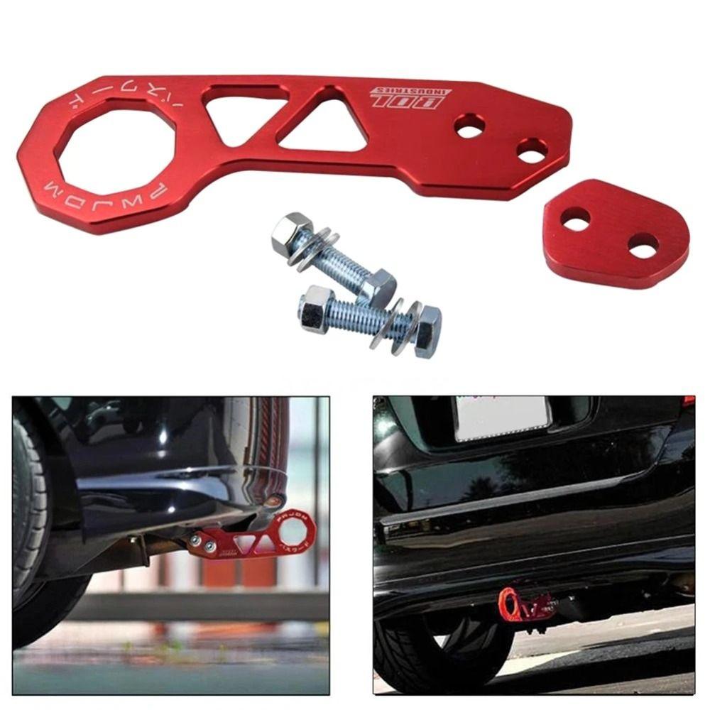 Compact Racing Rear Tow Trailer Aluminum Zinc Zinc Alloy Car Auto Rear Bumper Trailer Hook  for JDM