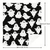 Halloween Cute Spoopy Ghosts Candy Blanket Flannel Autumn Portable Lightweight Thin Throw Blanket Sofa Travel Bedding Throws