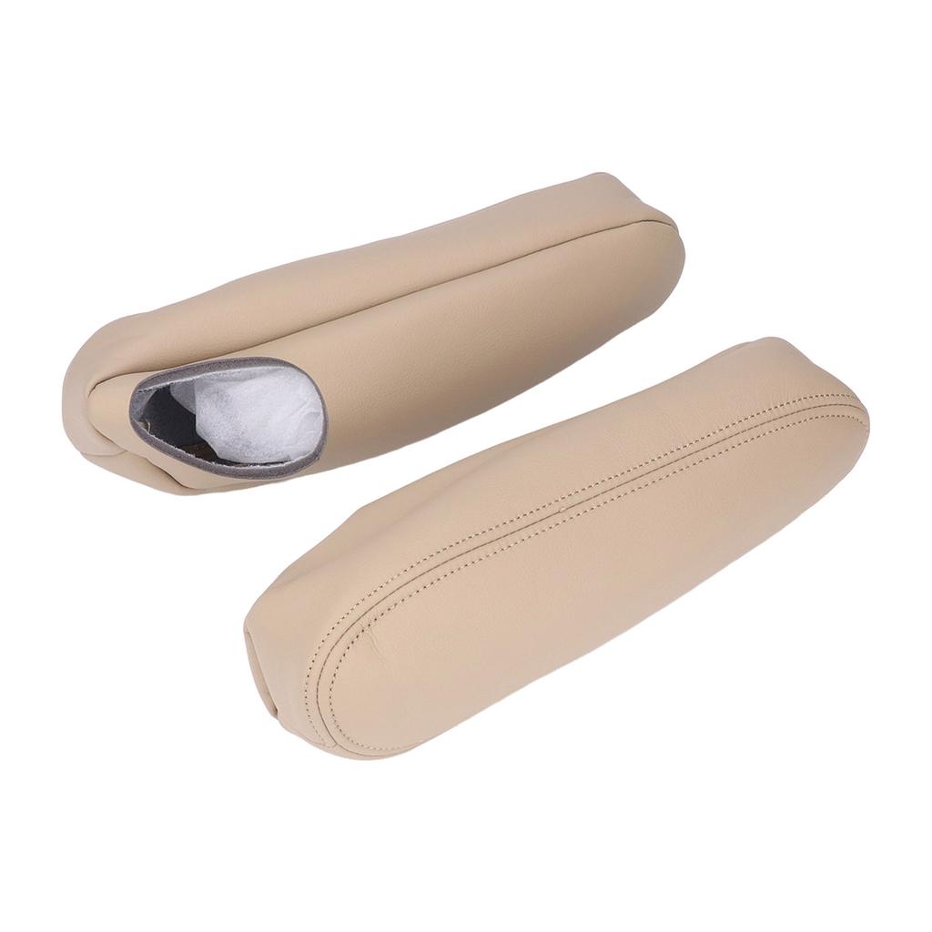 Car Front Seat Armrest Cover Artificial Leather Replacement for Chevrolet Tahoe Suburban 1500