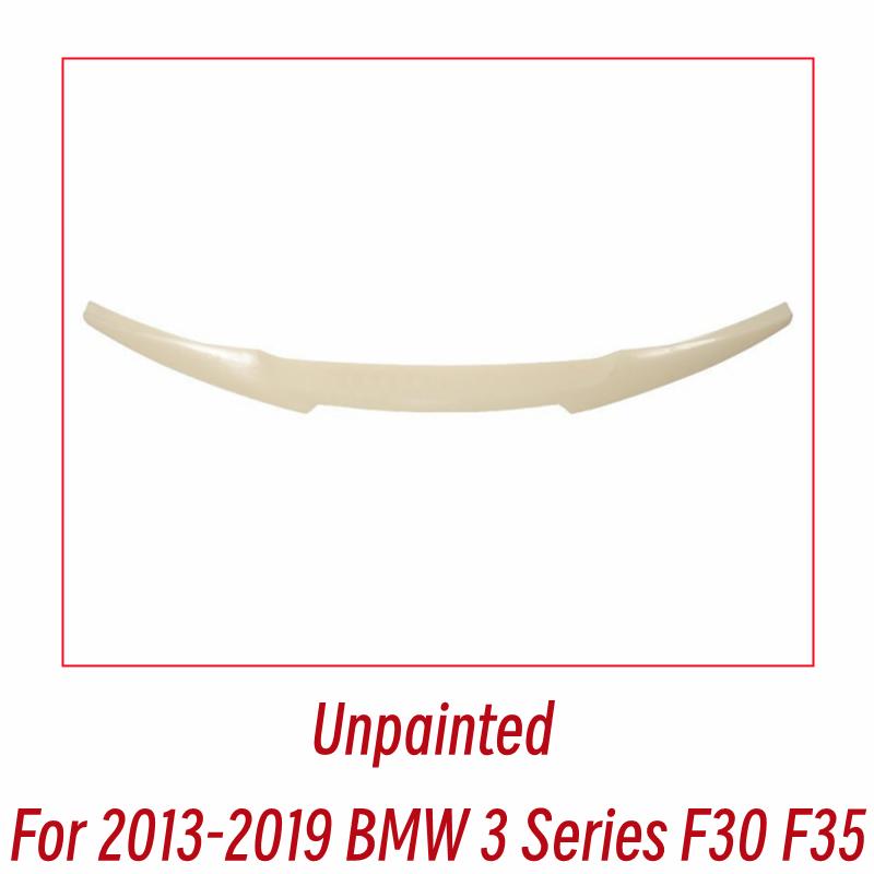 

Для BMW 3 серии F30 F35 M4 320i 325i 330i 2013-2019 M4 стиль задняя крышка багажника черный карбоновый спойлер крылья автомобильные аксессуары запчасти