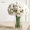 Ranunculus Artificial Flower,Faux Peonies Artificial Flowers 11.8 Inch Silk Flowers with Stems,27 Corollas Bouquet Decorations