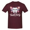 Piece Funny Tooth Funny Graphic  Cotton TShirt Tooth Fairy Tees Tops For Unisex