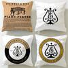 Classic Brand Steinway  Sons Cushion Cover Soft  EasyWash Pillow Case  Versatile for Couch Bed Travel and Office