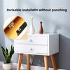CDONLOCK Smart Drawer Cabinet Lock Invisible Electronic RFID 13.56MHz IC Keyless Sensor Durable Plastic Powder Coated Easy
