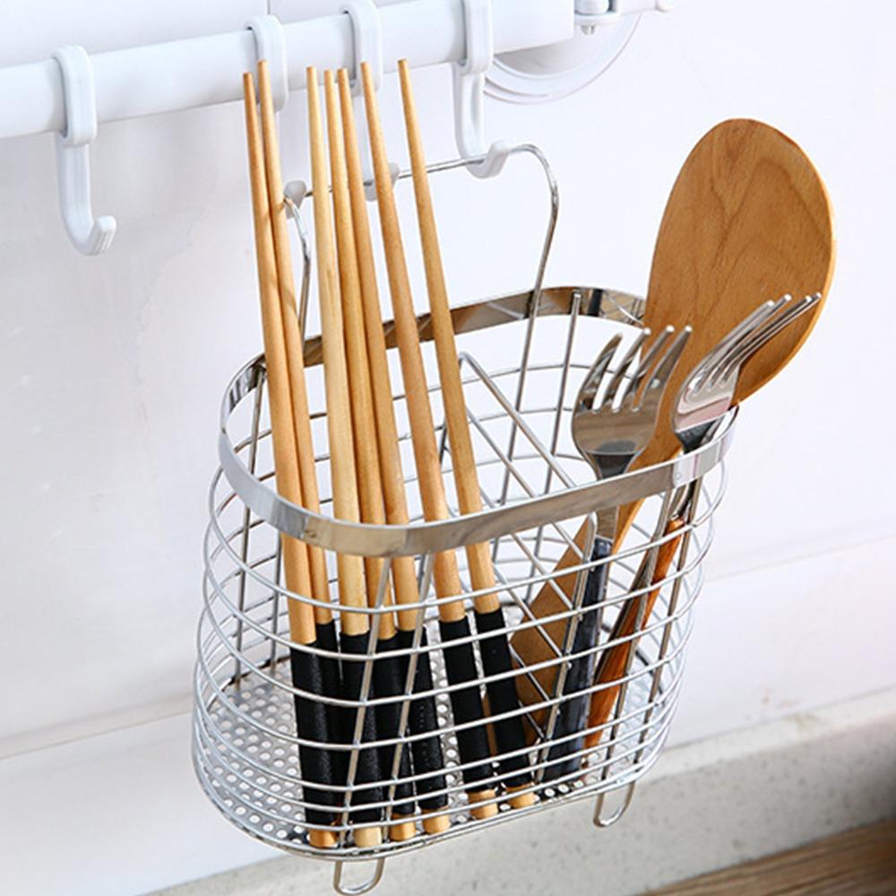 Multipurpose Chopsticks Storage Rack Wall Mounted Cutlery Holder Durable Chopsticks Holder  Kitchen
