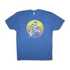 Men's Eric Paslay Live Circle 2015 Tour (Bing-GrBay) T-shirt Medium Blue