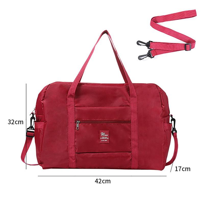 Reisegepäcktasche Große Kapazität Multifunktional Verstellbare Zugstange Leichtgewicht Geschäftsreisen Kurze Distanz Kleideraufbewahrung