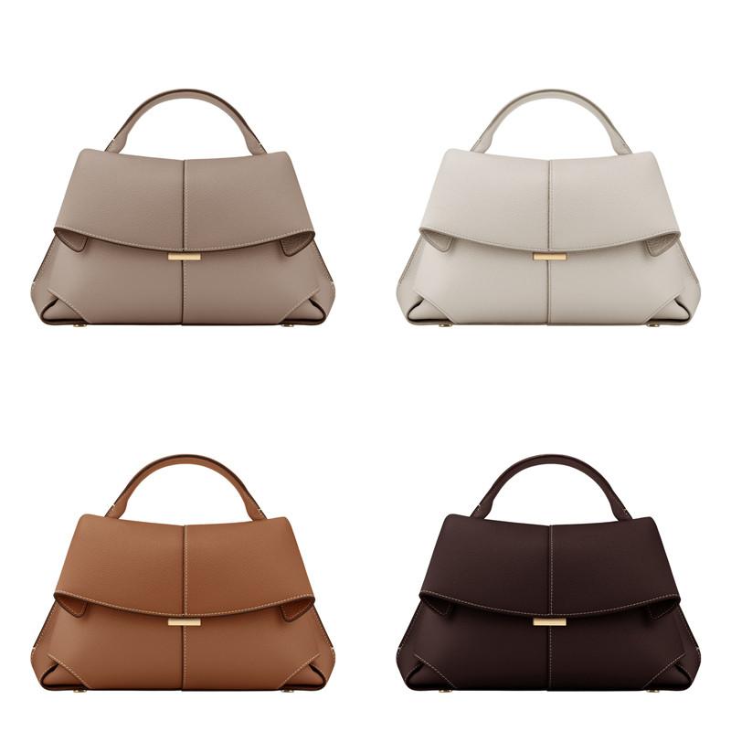 New Women's Fashi Genuine Leather Handbag ladies luxury Designer Cowhide Shoulder bag Female Vintage crossbody messenger bag