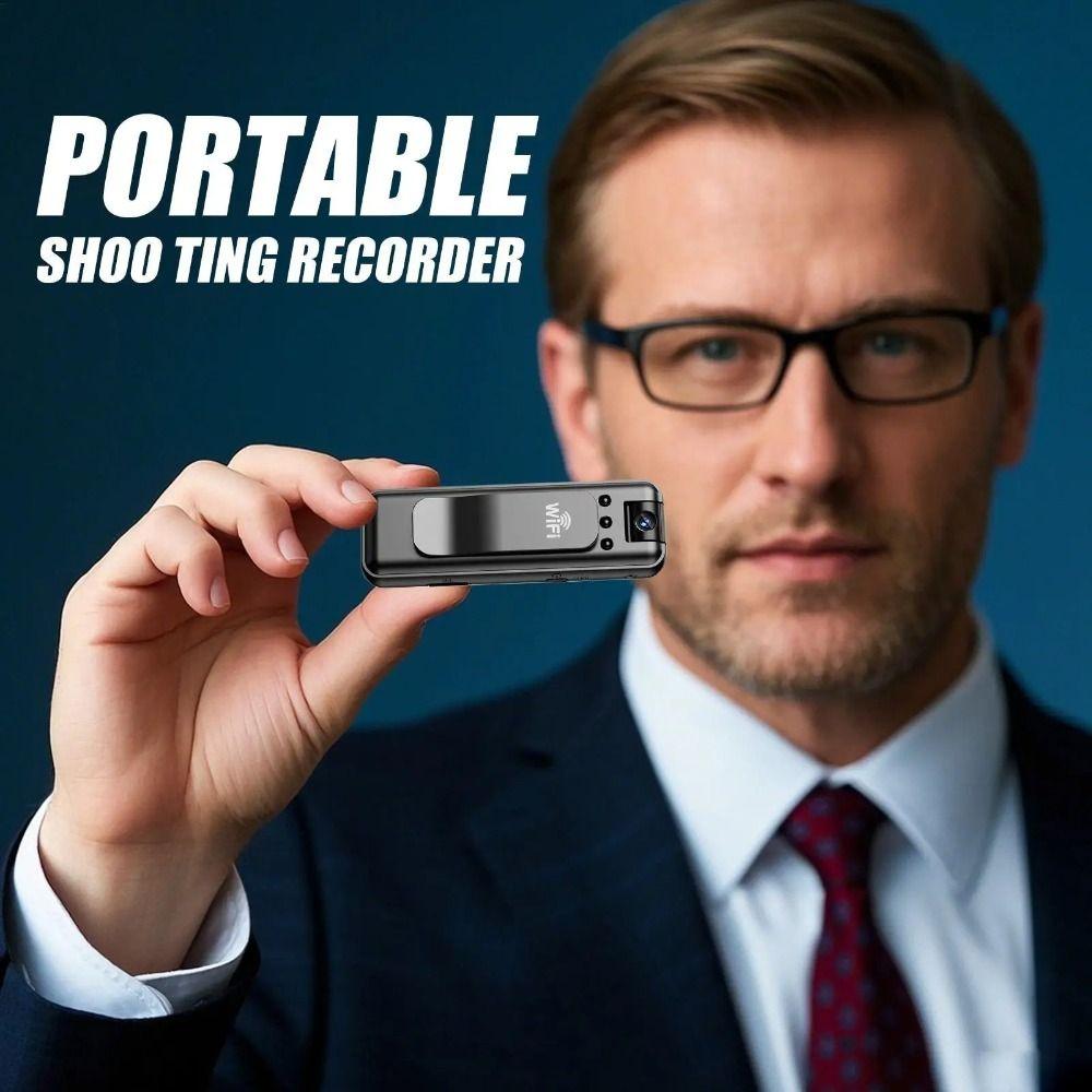 

Chest Fixed Small Digital Video Recorder Night Vision Portable Motion Camera Remote Monitoring чорний