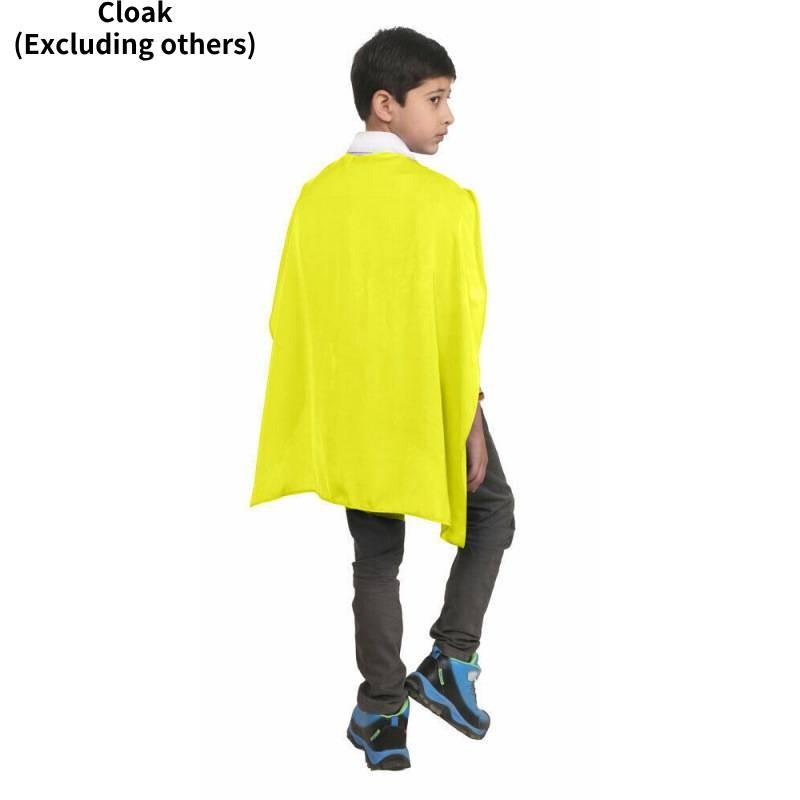 

Хэллоуинские плащи Детский костюм для сценического шоу Аниме Косплей Прочность Костюм 60cm/23.62in жёлтый