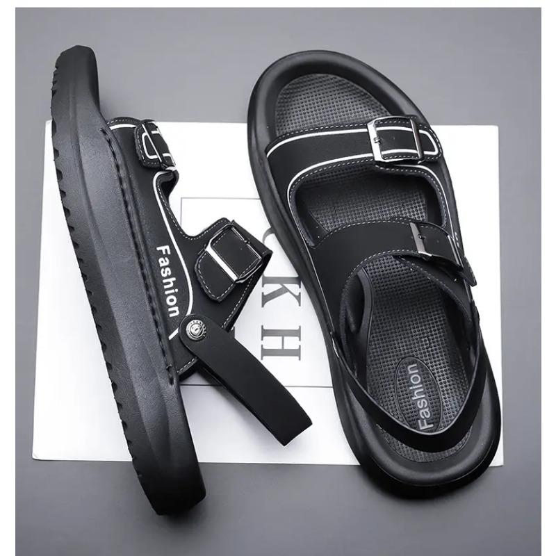 Fashion Mens Trendy Open Toe Breathable Sandals Summer Comfortable  Sole Non Slip Casual Shoes For Mens Outdoor Hiking Activities