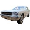 KINSMART Scale 1964 Ford Mustang Diecast Model White 1/34 Car,