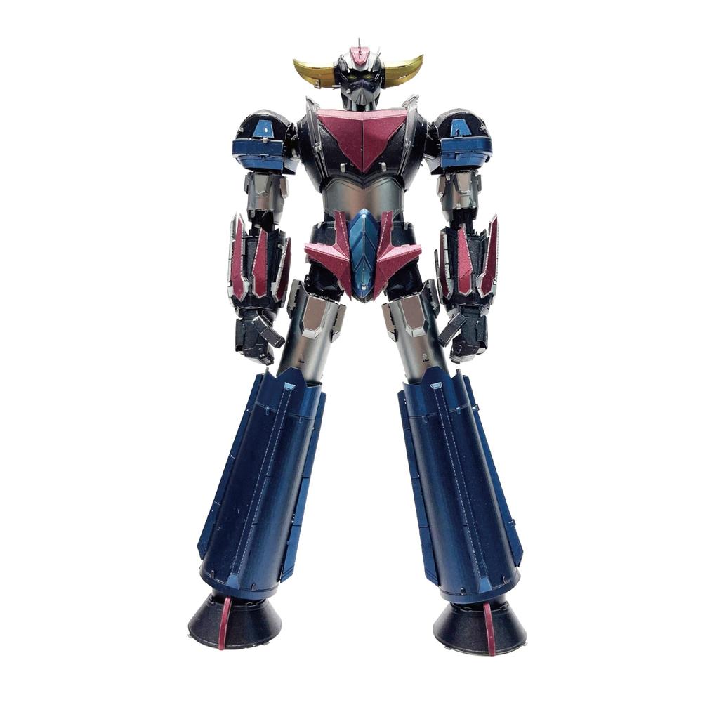 Tenyo Metallic Nano Puzzle Grendizer U No Glue Laser 3D Model (T-MP-018M) - Required, 0.2m Thick, Ultra-Precision Cutting, Crafts,