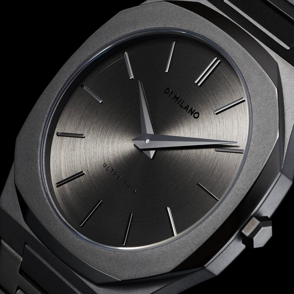 Autorizovaný distributor hodinek D1 Milano UTBJ22 Ultra Thin Anthracite 40mm Nerezový ocelový řemínek šedý [D1 MILANO] Pánské [ULTRA THIN]