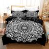 Black Theme Bedding Set Tiger Horse Grey Soft Comfortable Duvet Cover Set King Queen Twin Single Size Adults Room Decoration